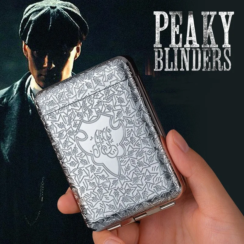 Lighter Insert Zippo - Vintage Engraved Cigarette Case, Peaky Blinders