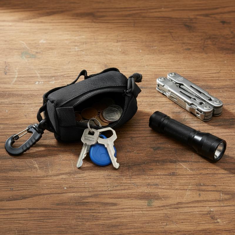 Outdoor EDC Pouch, Zipper Key  - đánh giá và giá Edc Deep Carry