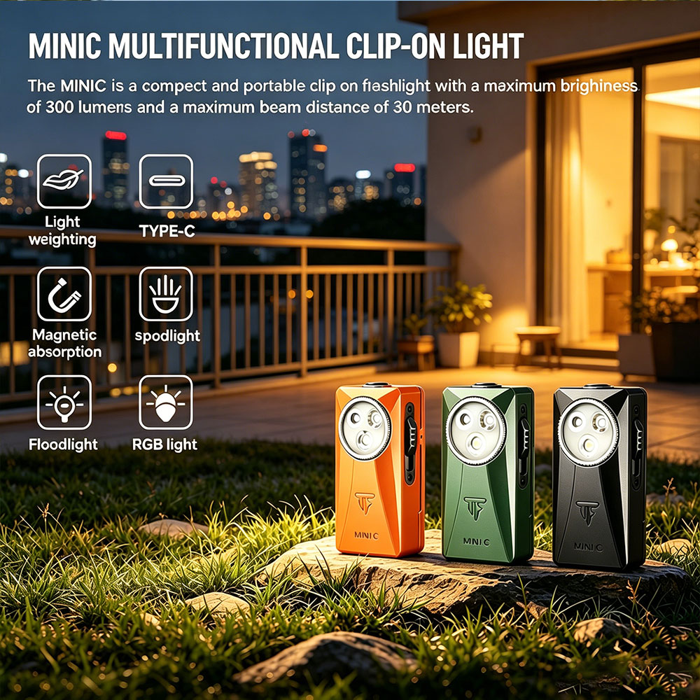Trustfire MINIC 800 Lumens EDC - đánh giá và giá Edc Every Day Carry おもちゃ