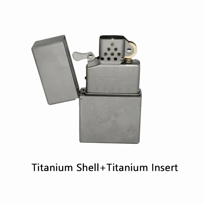 Zorro New titanium alloy shell - đánh giá và giá Lighter Insert Zippo
