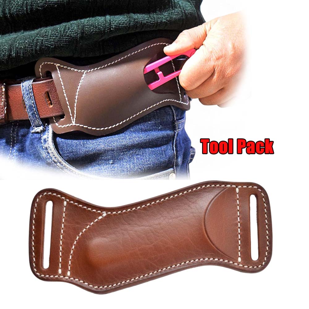 Waist Hanging EDC Knife Sheath - đánh giá và giá Edc Carry Belt Leather