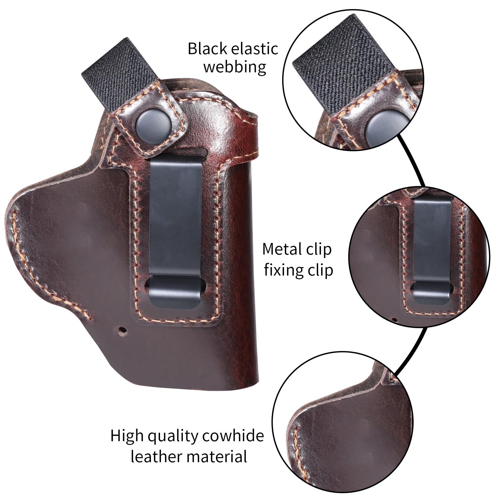 Tactical Leather Concealed Car - đánh giá và giá Edc Carry Belt Leather