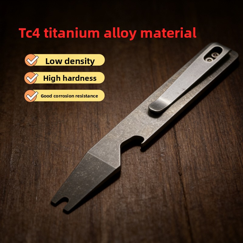 Titanium Pry Bar EDC Multi Too - đánh giá và giá Titanium Pry Bar