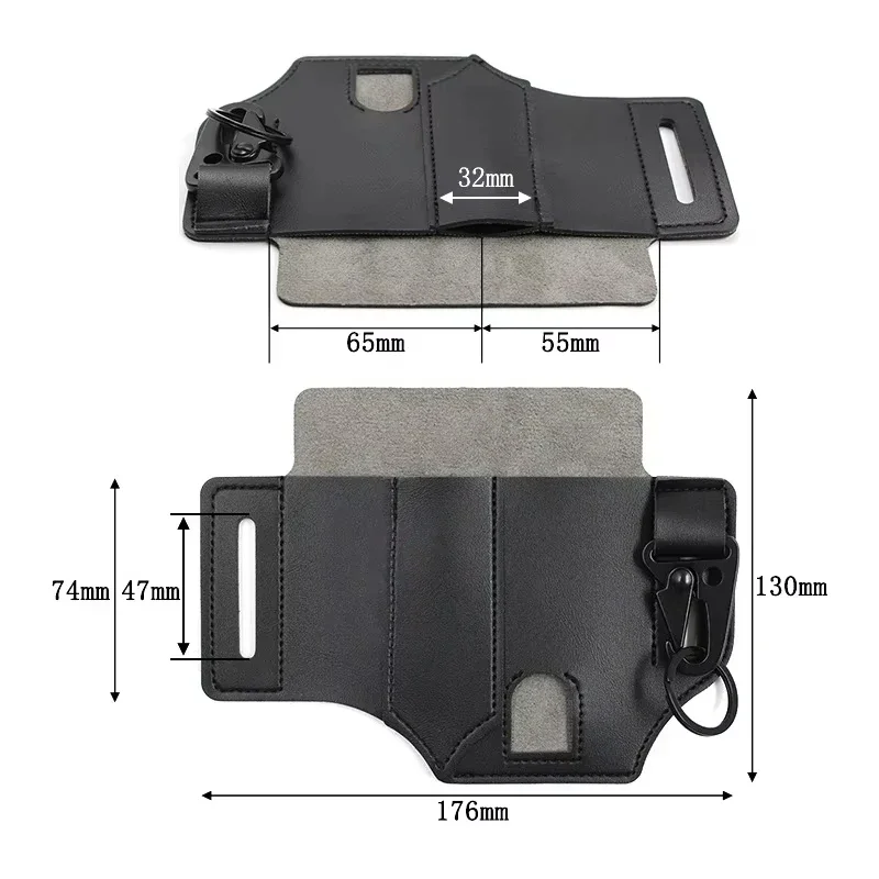 EDC PU Leather Tool Pouch Mult - đánh giá và giá Edc Carry Belt Leather