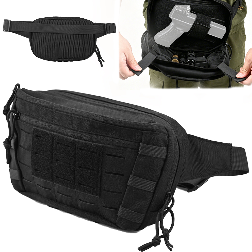 Tactical Pistol Waist Bag CCW  - đánh giá và giá Edc Concealed Carry Fanny Pack
