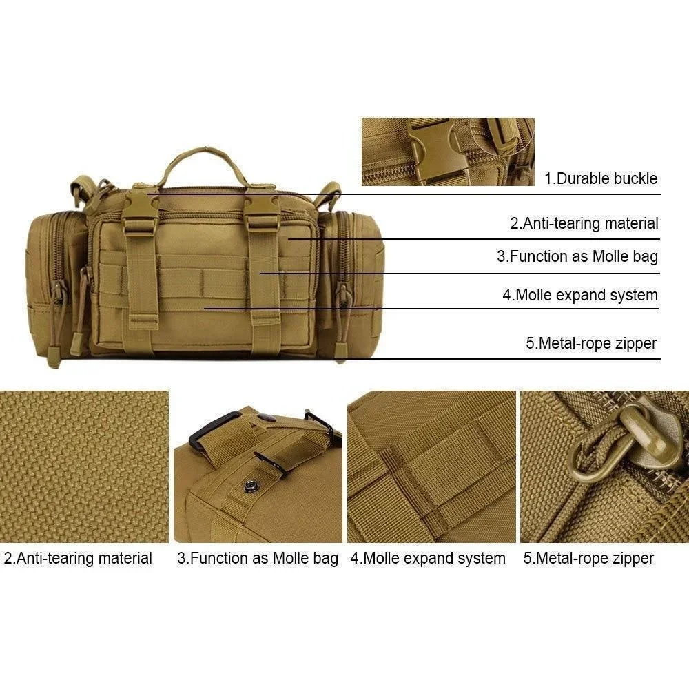 Duffel Waist Bag Molle Waterpr - đánh giá và giá Edc Carry Fanny Pack