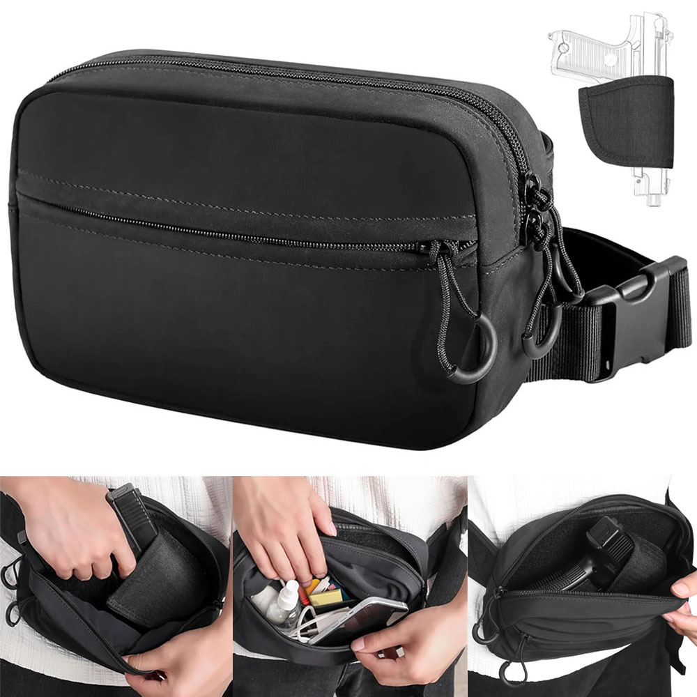 Concealed Carry Gun Bag Pistol - đánh giá và giá Edc Concealed Carry Fanny Pack