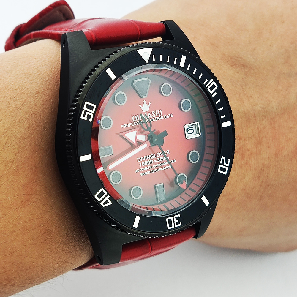 40.5mm customized watch NH35 M - đánh giá và giá Watch Winder Compact