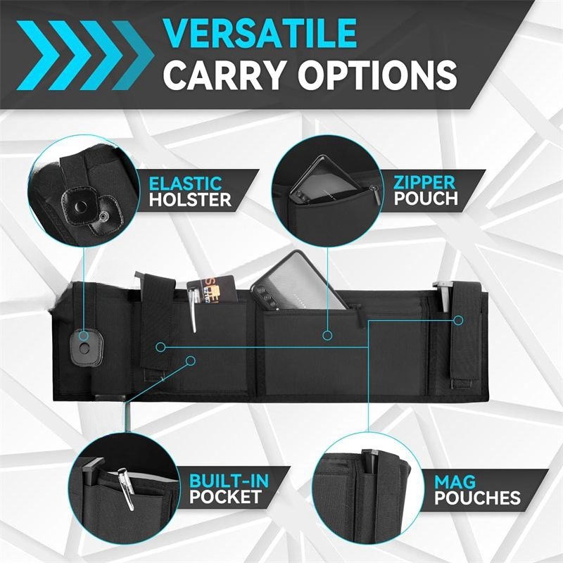 Belly Band Gun Holster Conceal - đánh giá và giá Edc Carry Gun