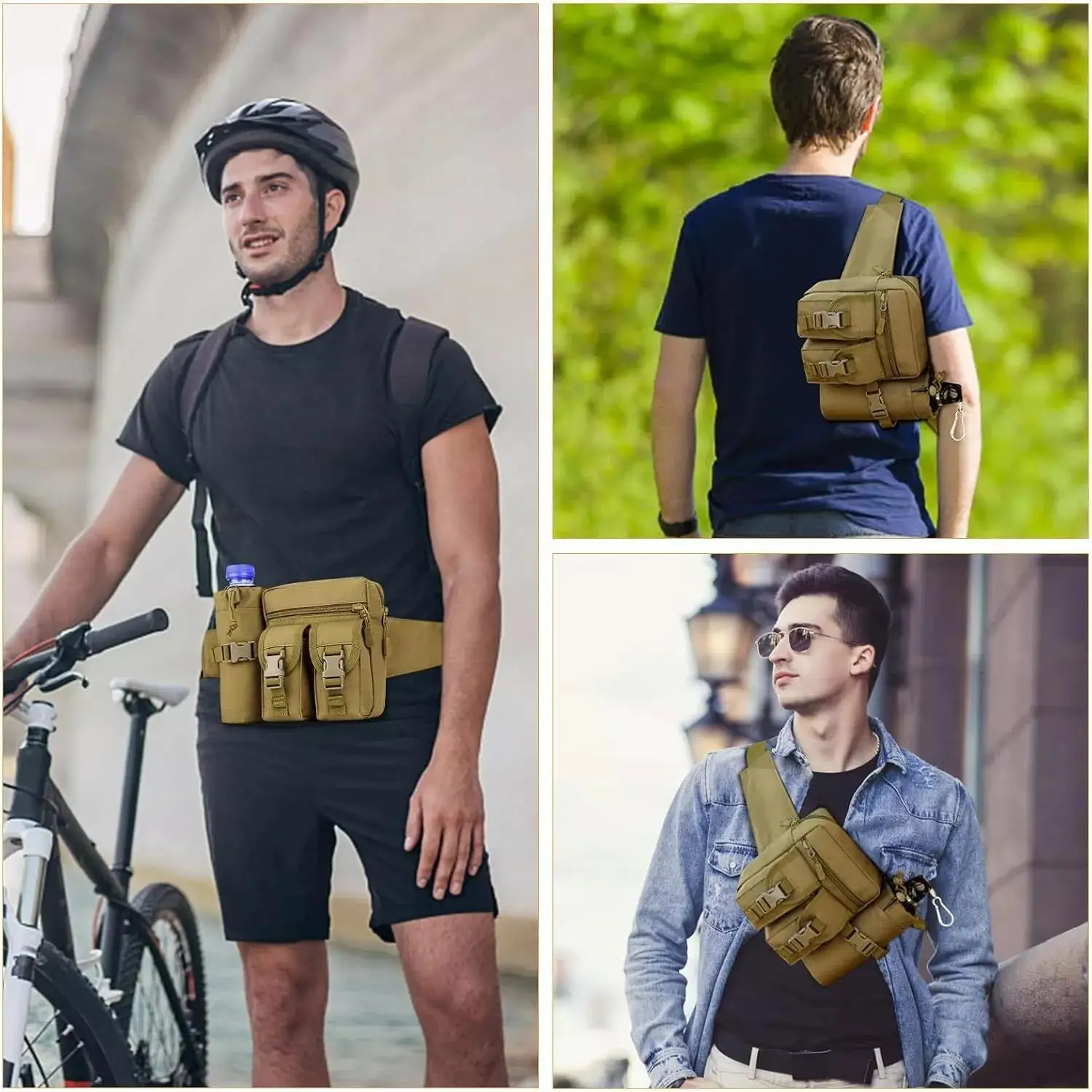 Tactical Fanny Pack for Men Co - đánh giá và giá Edc Concealed Carry Fanny Pack