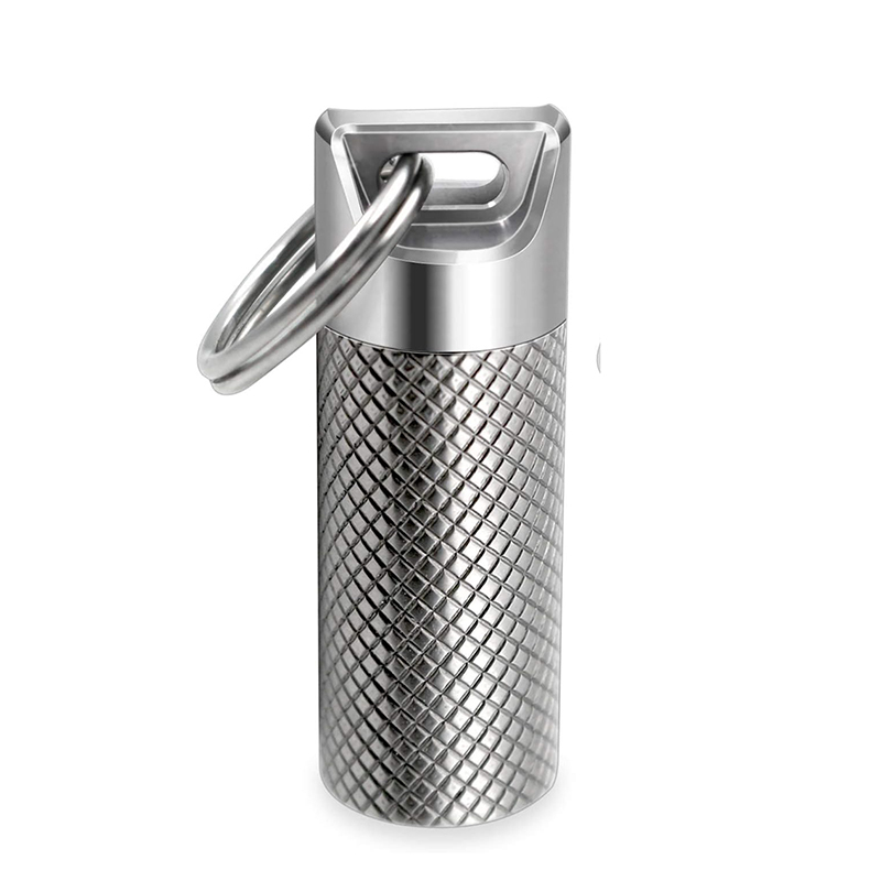 Titanium Alloy Mini Waterproof - đánh giá và giá Edc Pill Carry