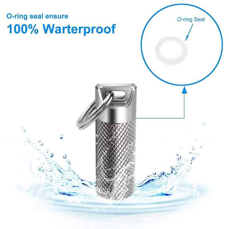 Titanium Alloy Mini Waterproof - đánh giá và giá Edc Pill Carry