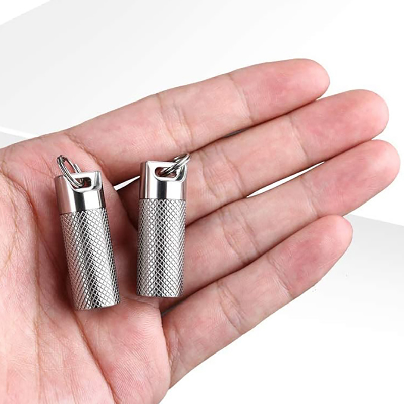 Titanium Alloy Mini Waterproof - đánh giá và giá Edc Pill Carry