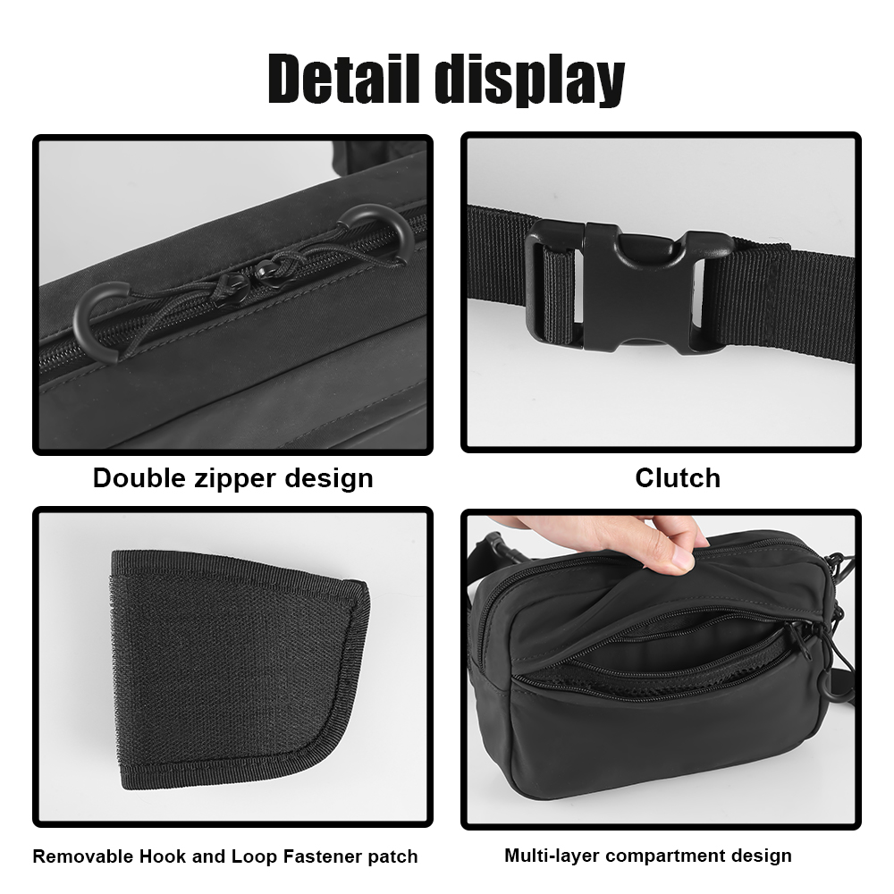 Concealed Carry Waist Bag Tact - đánh giá và giá Edc Concealed Carry Fanny Pack