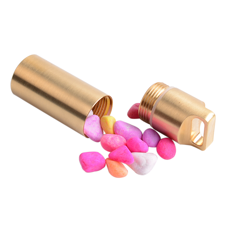 Brass Kín Kín Nước Lưu Trữ Con - đánh giá và giá Pill Fob Capsule