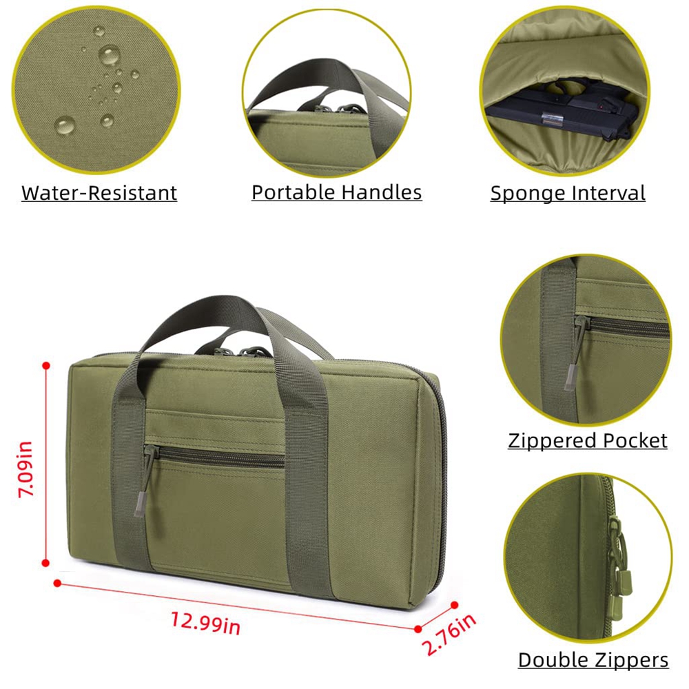 Tactical Pistol Range Bag Gun  - đánh giá và giá Edc Carry Gun