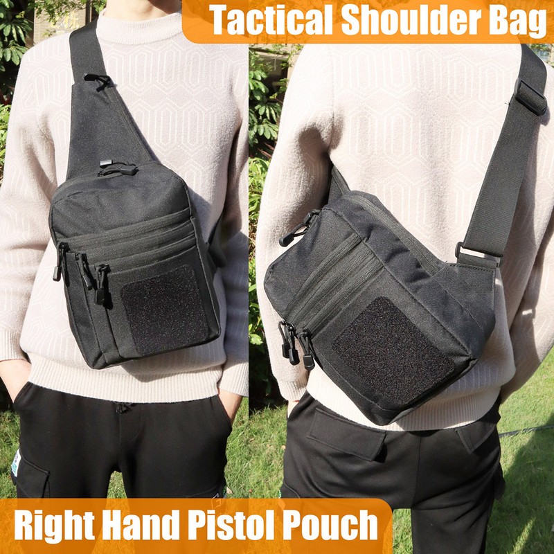 New Tactical Chest Bag Pistol  - đánh giá và giá Edc Carry Gun