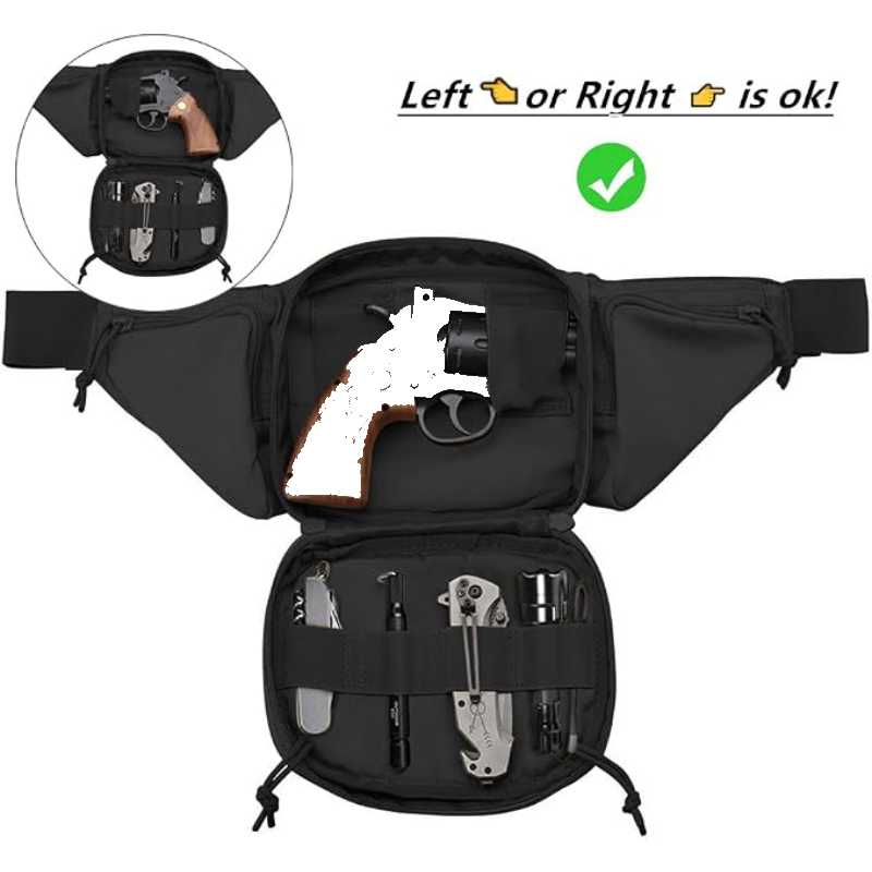 Fanny Pack Waterproof Molle ED - đánh giá và giá Edc Concealed Carry Fanny Pack