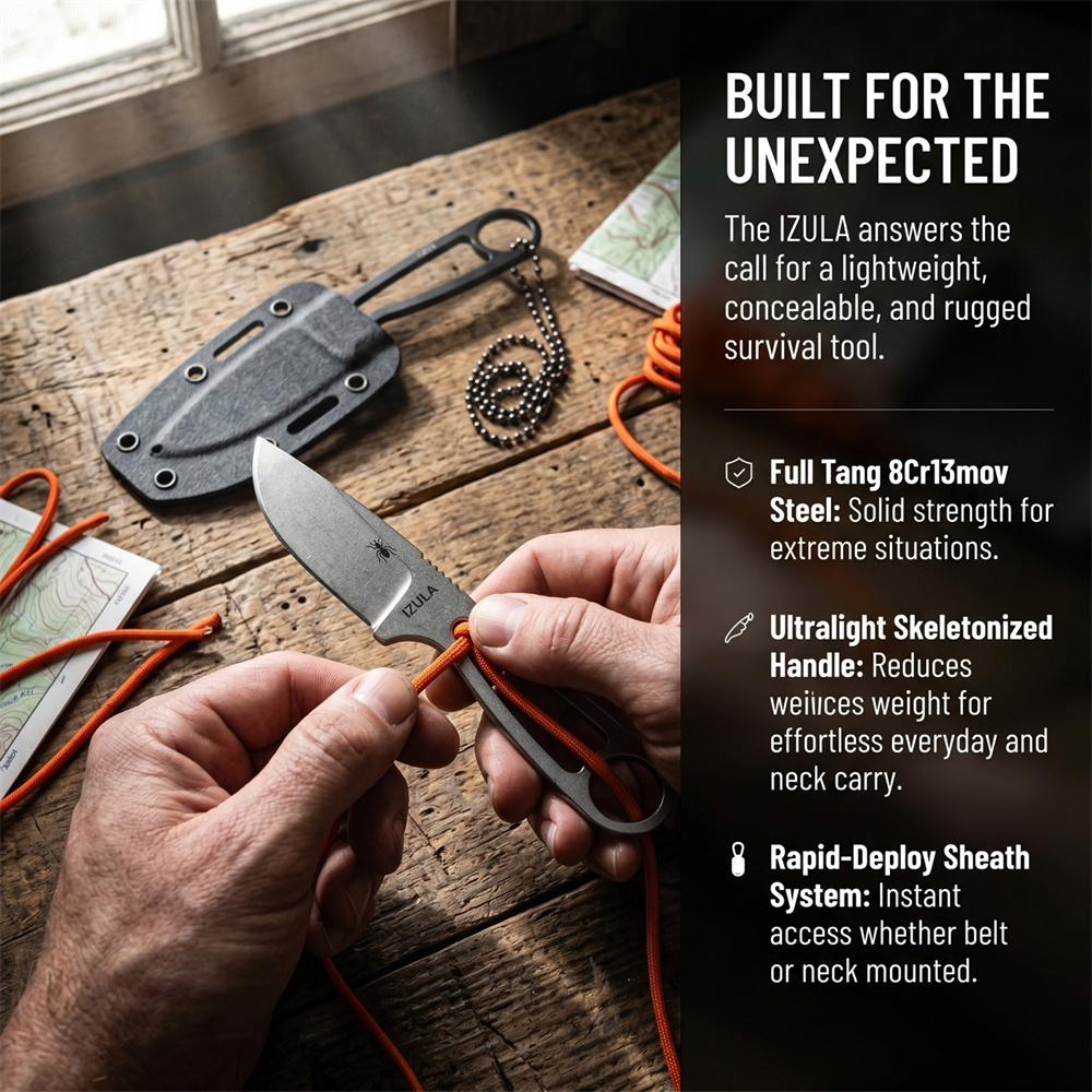 Daily Carry Full Tang Fixed Bl - đánh giá và giá Edc Concealed Carry Knife