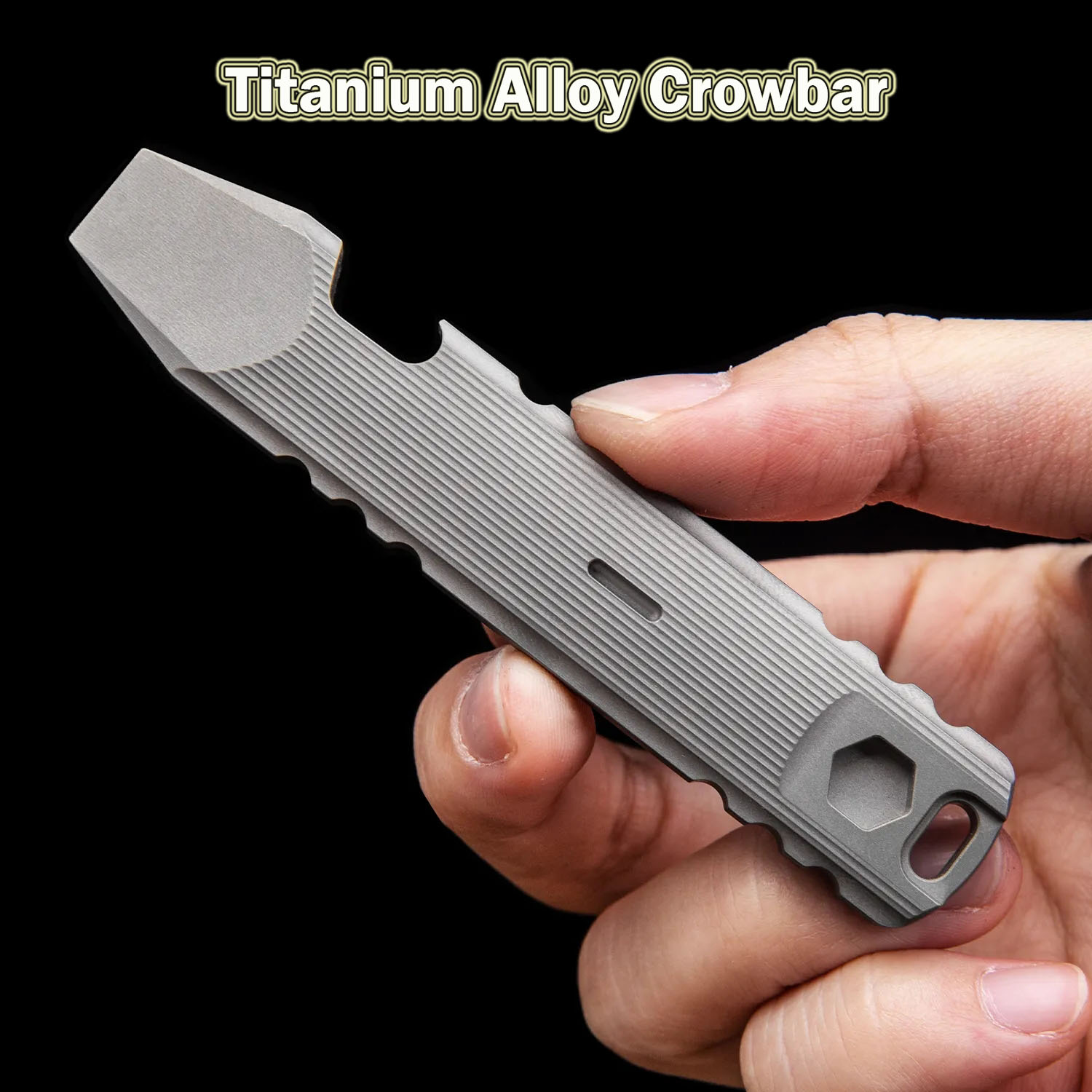 9.4CM Titanium Alloy Crowbar M - đánh giá và giá Titanium Pry Bar