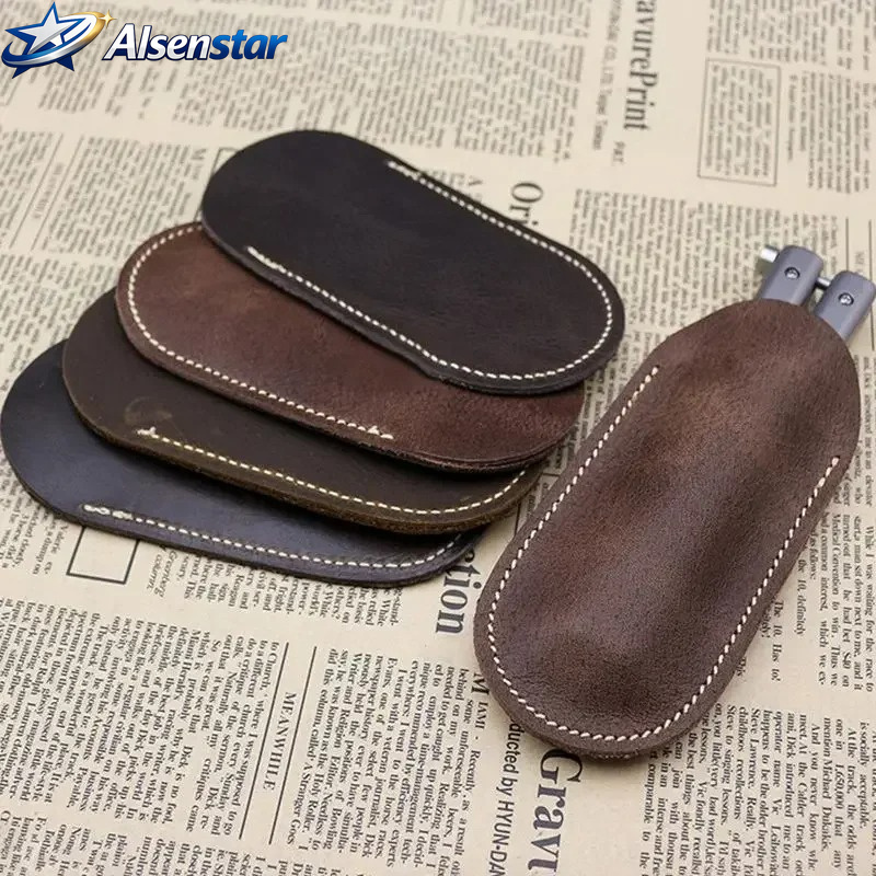 Leather small knife cover carr - đánh giá và giá Edc Pocket Carry Fixed Blade
