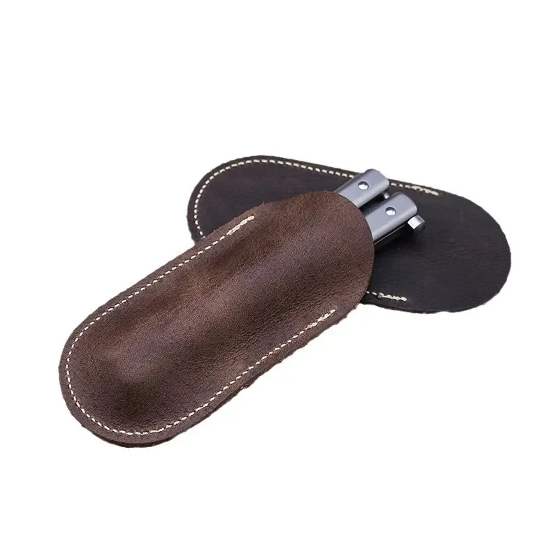 Leather small knife cover carr - đánh giá và giá Edc Pocket Carry Fixed Blade