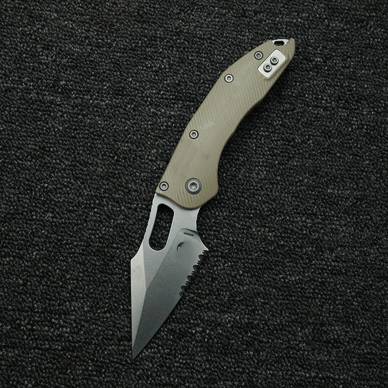 LEMIFSHE  Manual Stitch Textur - đánh giá và giá Edc Carry Pocket Knife
