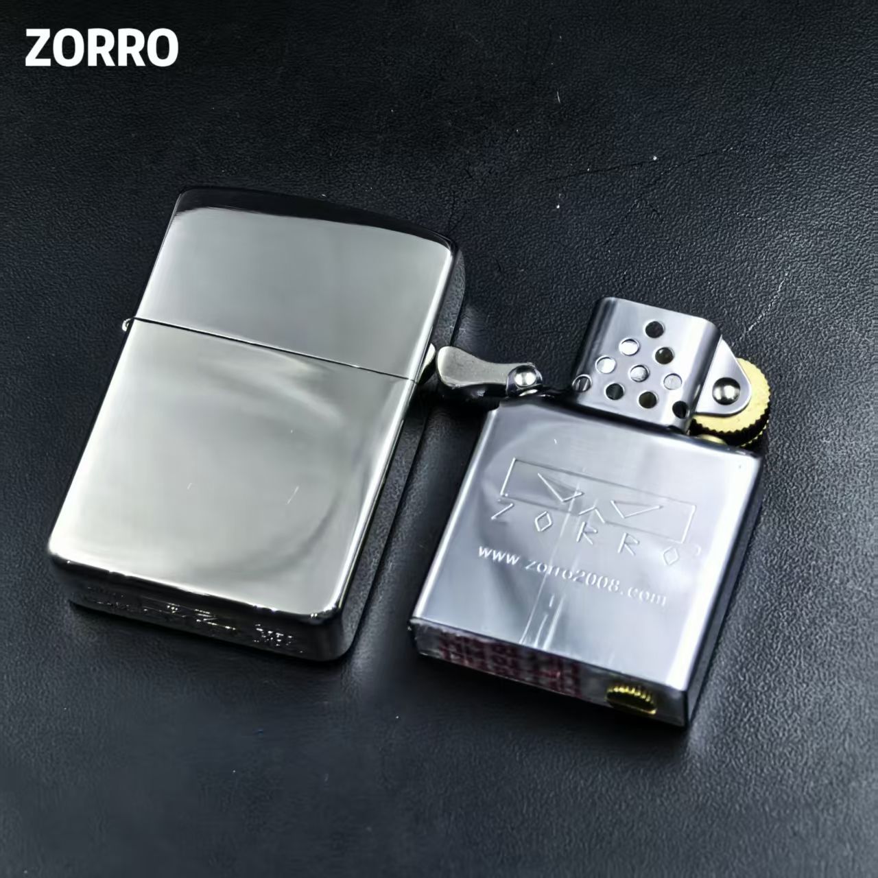ZORRO new 910S Nickel Silver 1 - đánh giá và giá Lighter Insert Zippo