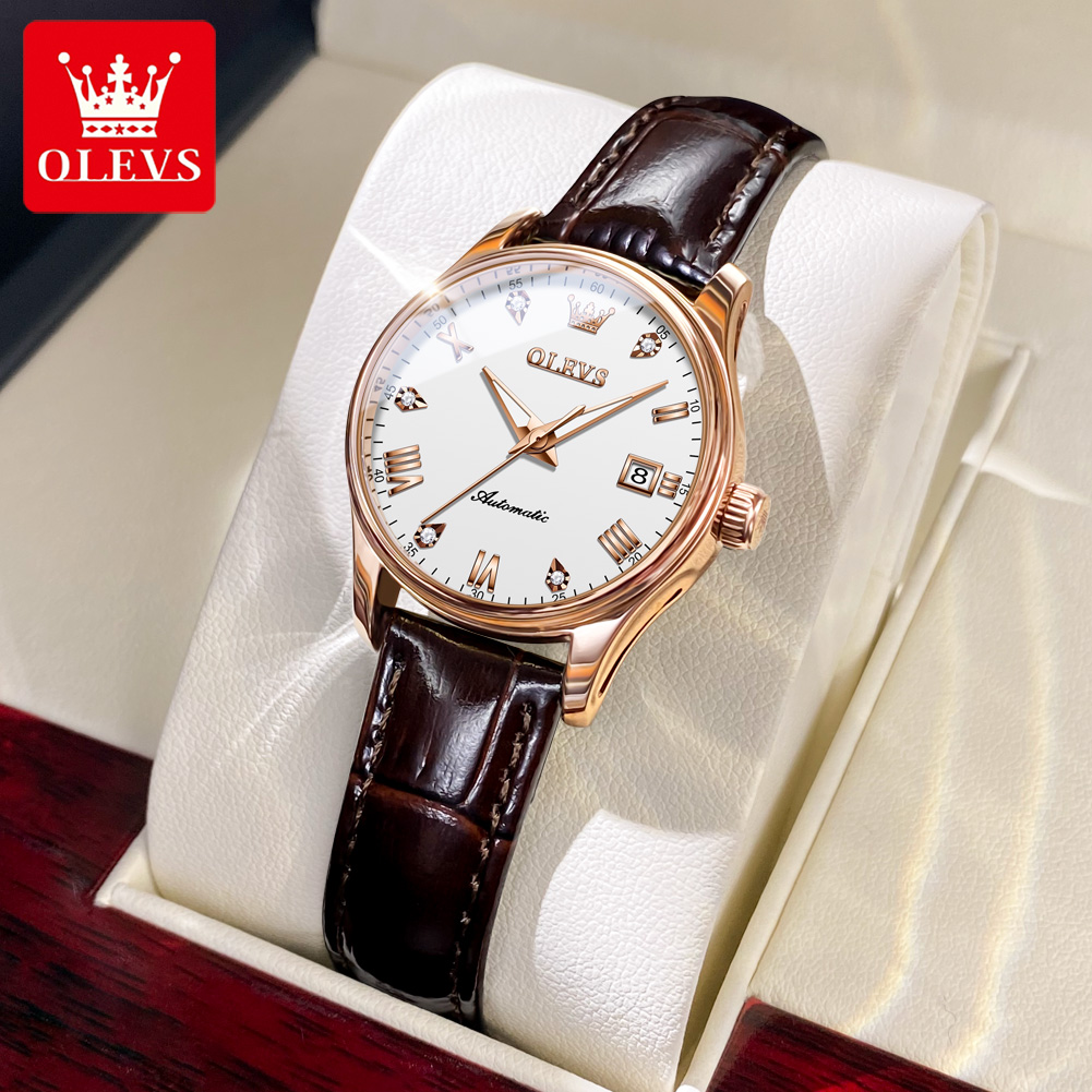 OLEVS 9932 Women's Watches Fas - đánh giá và giá Watch Winder Compact