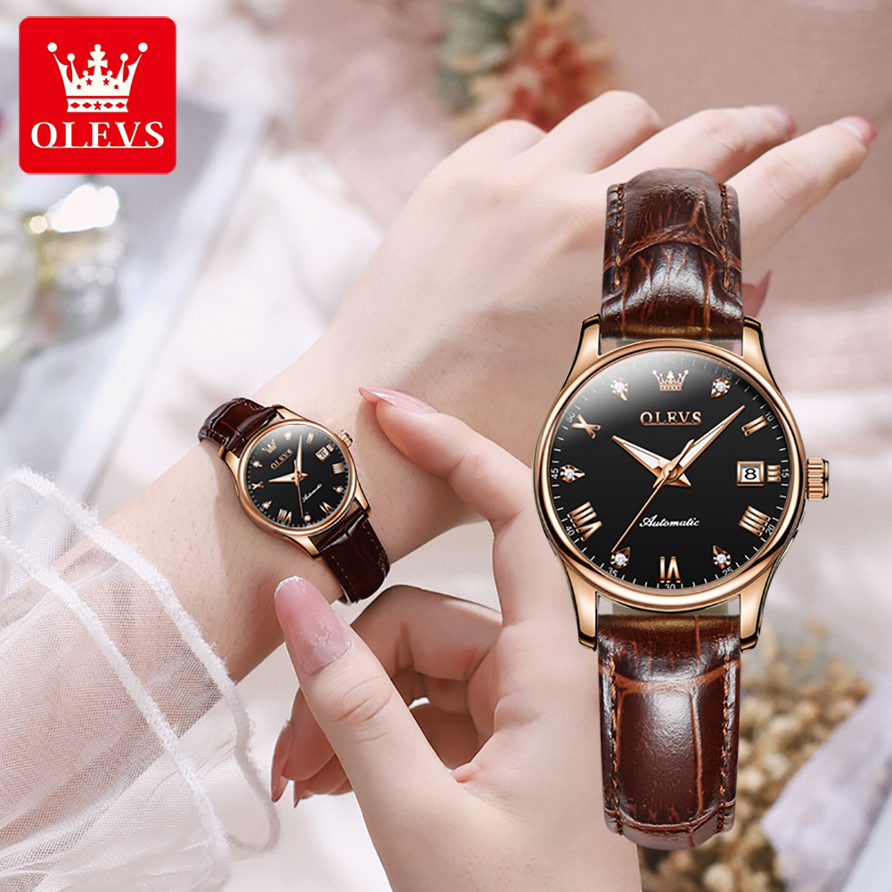 OLEVS 9932 Women's Watches Fas - đánh giá và giá Watch Winder Compact