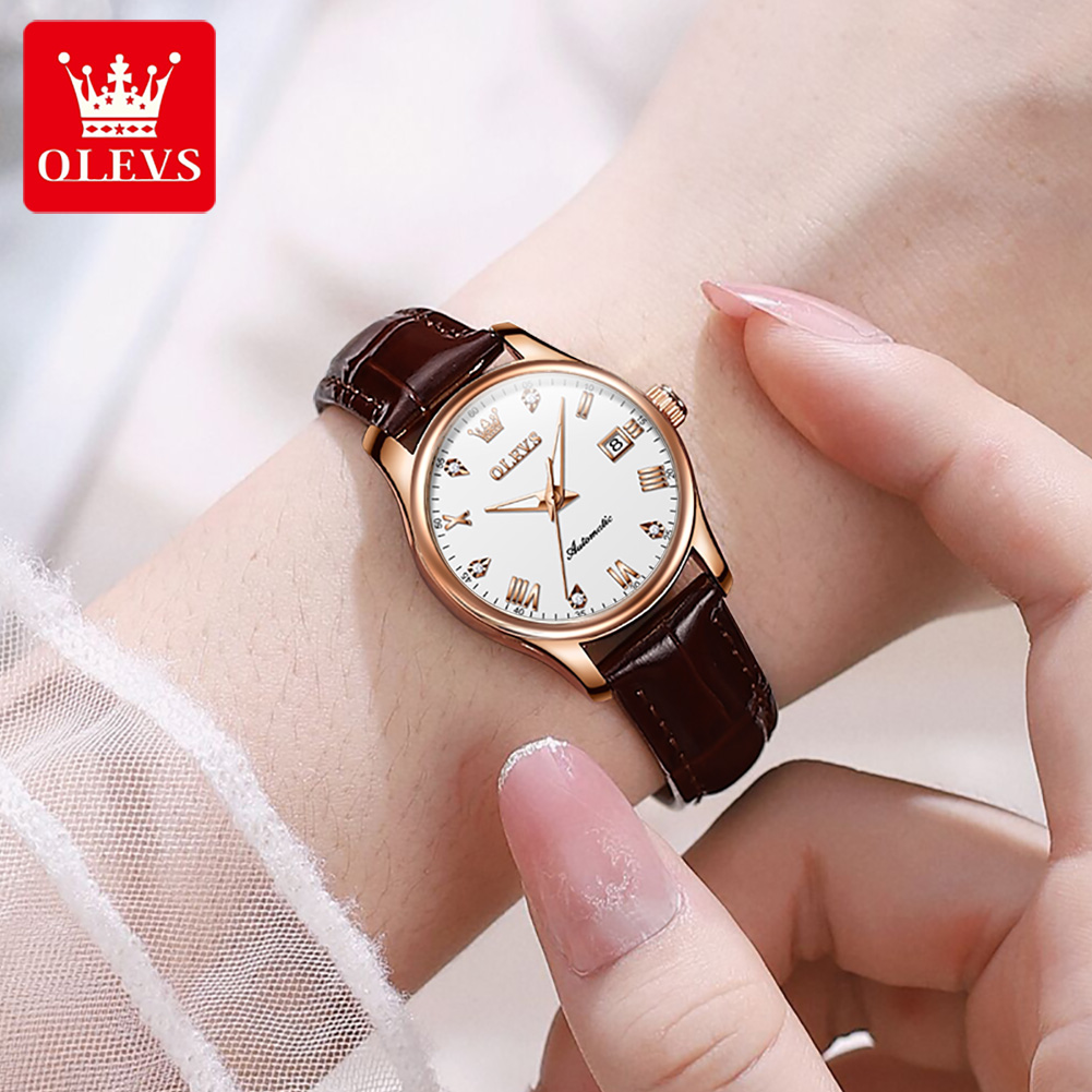 OLEVS 9932 Women's Watches Fas - đánh giá và giá Watch Winder Compact