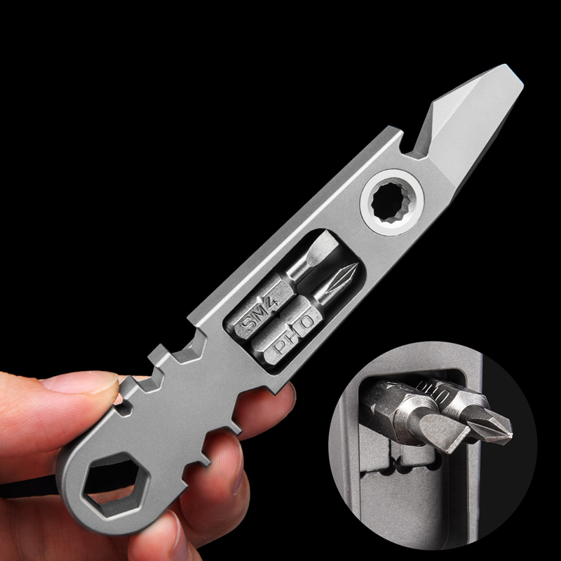 Outdoor Portable EDC Multifunc - đánh giá và giá Titanium Pry Bar