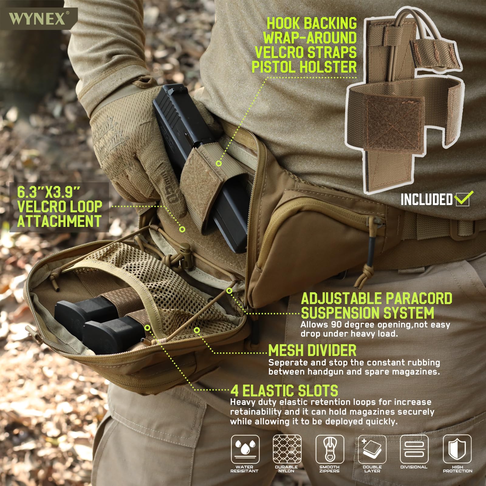 Tactical Concealed Carry Fanny - đánh giá và giá Edc Concealed Carry Fanny Pack
