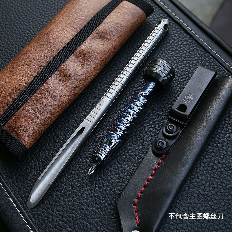197mm Large Straw TC4 Titanium - đánh giá và giá Titanium Pry Bar