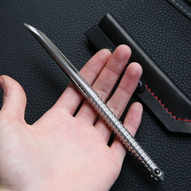 197mm Large Straw TC4 Titanium - đánh giá và giá Titanium Pry Bar