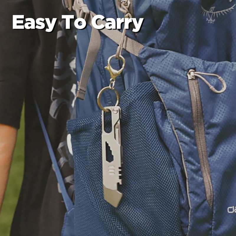 Outdoor Portable EDC Multifunc - đánh giá và giá Titanium Pry Bar