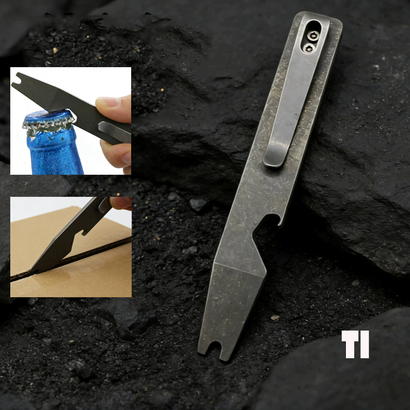 10.5CM TC4 Titanium Alloy Pry  - đánh giá và giá Titanium Pry Bar