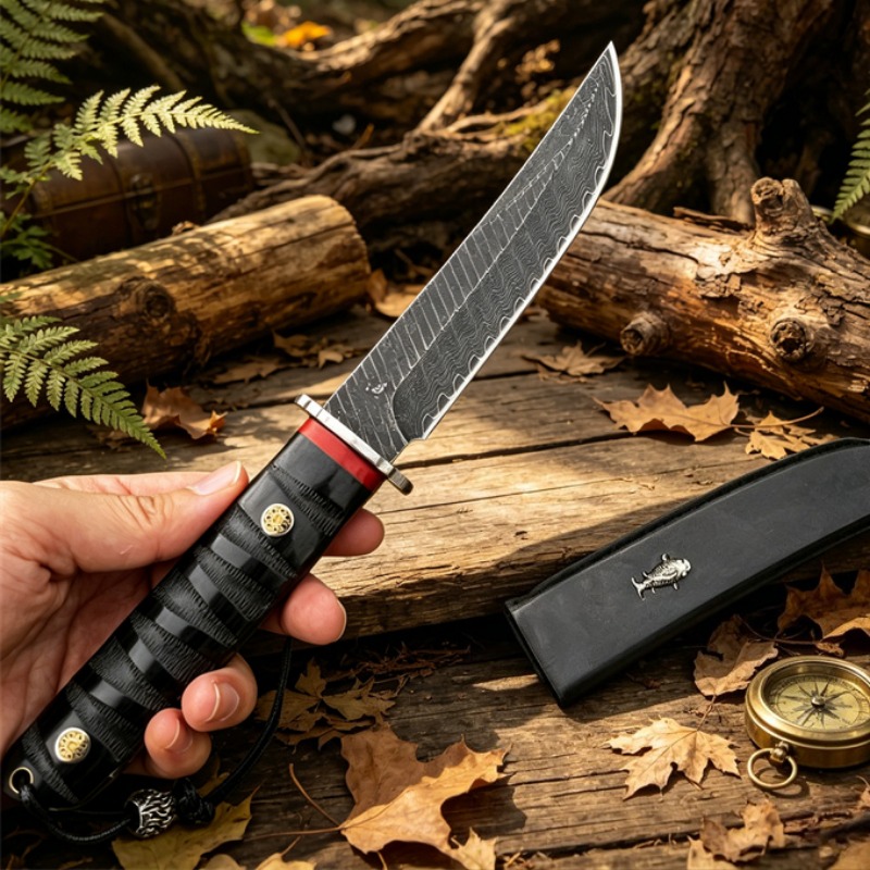 High Hardness VG10 Damascus Bl - đánh giá và giá Edc Pocket Carry Fixed Blade