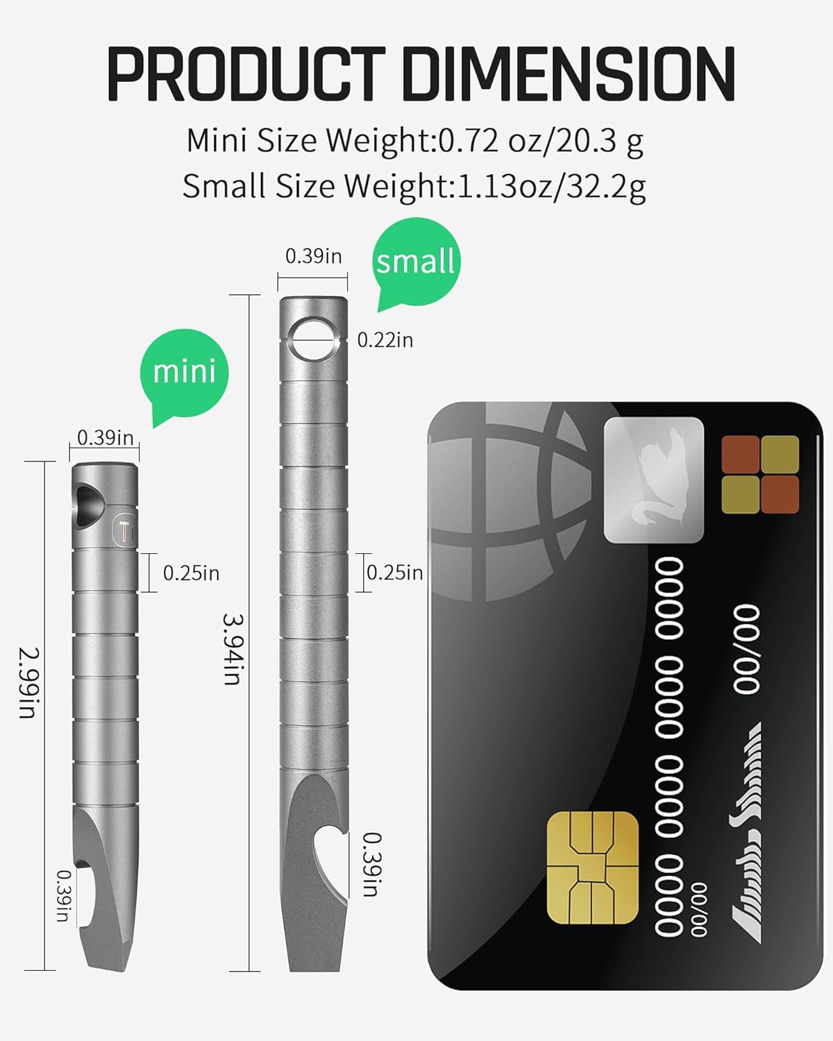 TISUR Titanium EDC Pry Bar, Ke - đánh giá và giá Titanium Pry Bar